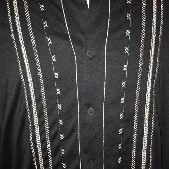 Kenneth Cole Reaction Button-Front shirt size XL - Picture 2 of 5